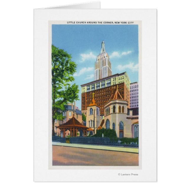 Aussicht auf die kleine Kirche (Vorne)