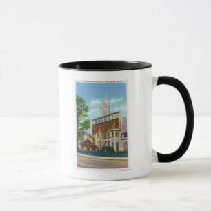 Aussicht auf die kleine Kirche Tasse
