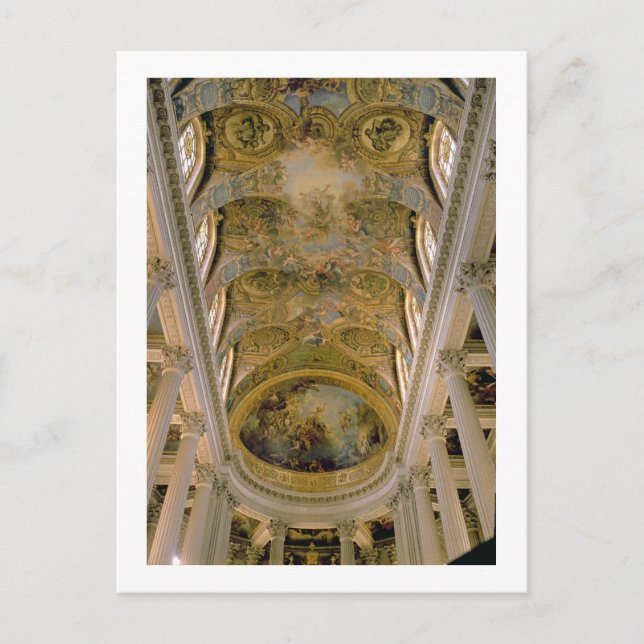 Aussicht auf die Königsgalerie und Gewölbedecke Postkarte (Vorderseite)