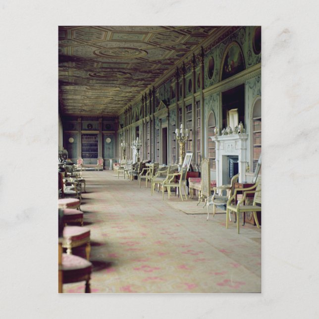 Aussicht auf die Long Gallery Postkarte (Vorderseite)