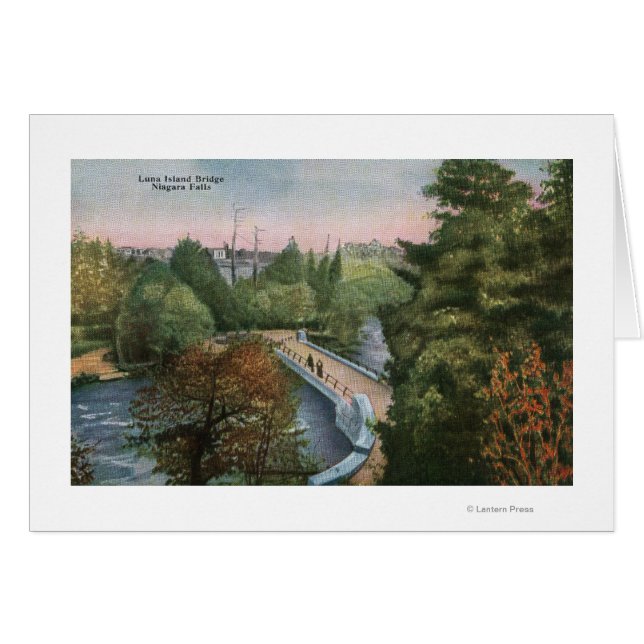 Aussicht auf die Luna Island Bridge (Vorderseite (Horizontal))