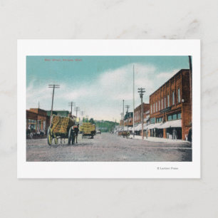 Aussicht auf die Main StreetPalouse, WA Postkarte