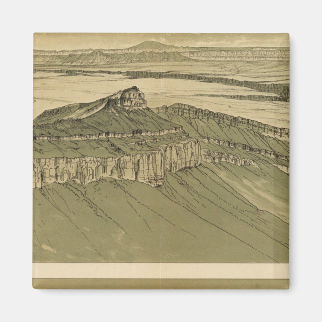 Aussicht auf die Marble Canyon Plattform Magnet (Vorne)
