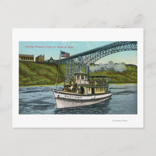 Aussicht auf die Meerjungfrau 2 Postkarte (Vorderseite)