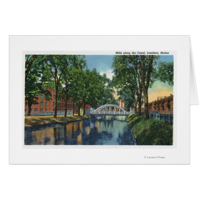 Aussicht auf die Meilen am Kanal (Vorderseite (Horizontal))