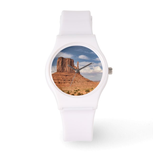 Aussicht auf die Mitten, Monumentaltal Armbanduhr (Vorderseite)