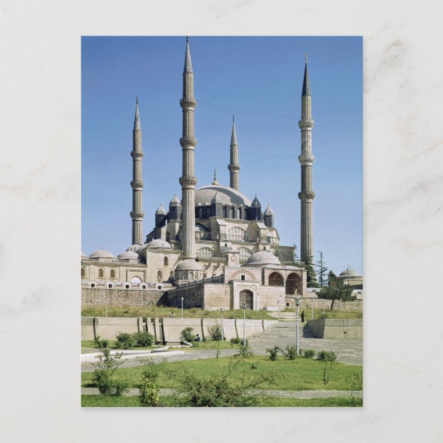 Aussicht auf die Moschee, osmanisch, Baujahr c.156 Postkarte (Vorderseite)