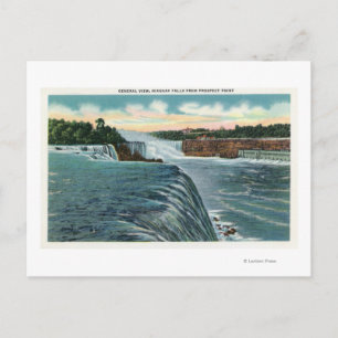 Aussicht auf die Niagarafälle von Prospect Point Postkarte