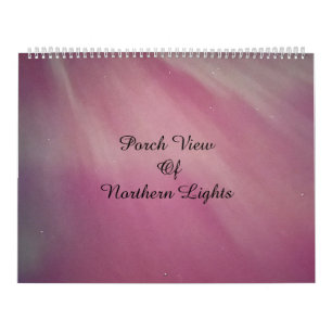 Aussicht auf die Nordlichter / eine / Kalender