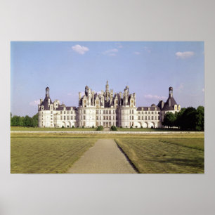 Aussicht auf die Nordwestfassade, 1519-46 Poster