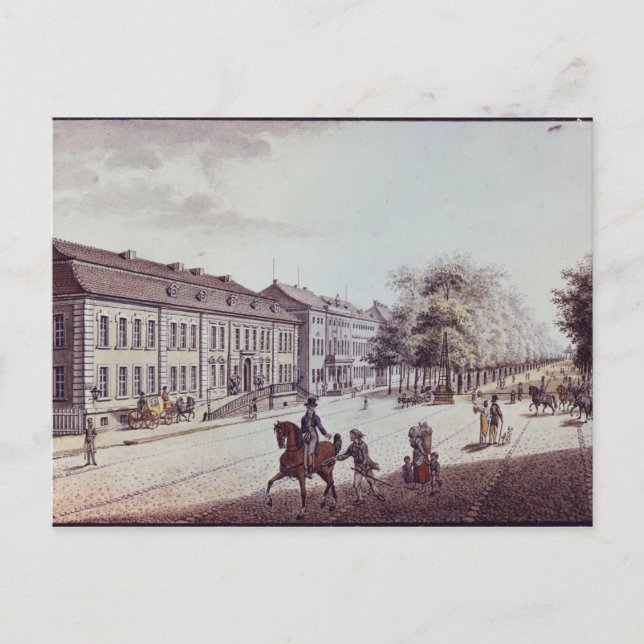 Aussicht auf die Oper, Berlin Postkarte (Vorderseite)