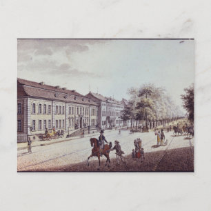 Aussicht auf die Oper, Berlin Postkarte