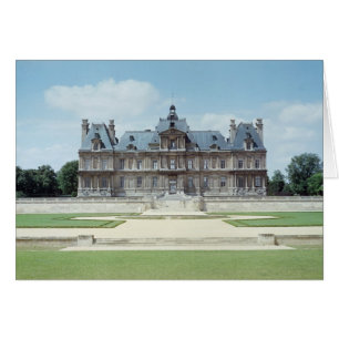 Aussicht auf die Ostfassade des Chateau de Maisons