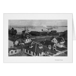 Aussicht auf die Residenzen und die Flussseite