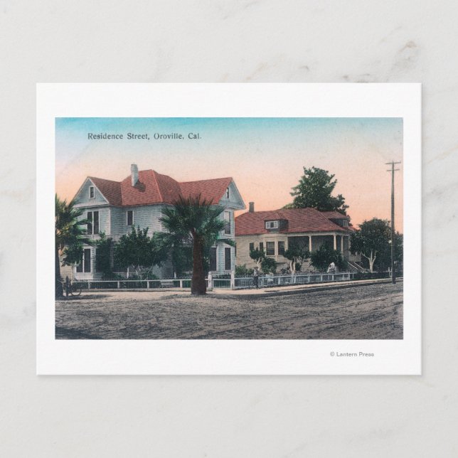 Aussicht auf die Residenzstraße, Kind auf dem Fahr Postkarte (Vorderseite)