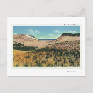 Aussicht auf die Sanddünen von Cape Cod 2 Postkarte