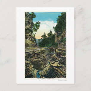 Aussicht auf die Schlucht des Südens Postkarte