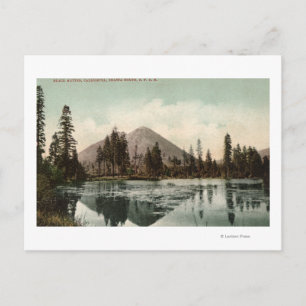 Aussicht auf die schwarzen Tasten entlang der Shas Postkarte