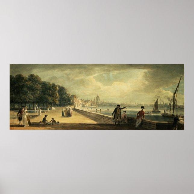 Aussicht auf die Stadt Poster (Vorne)