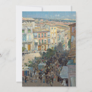 Aussicht auf die Stadt Südfrankreich   Childe Hass