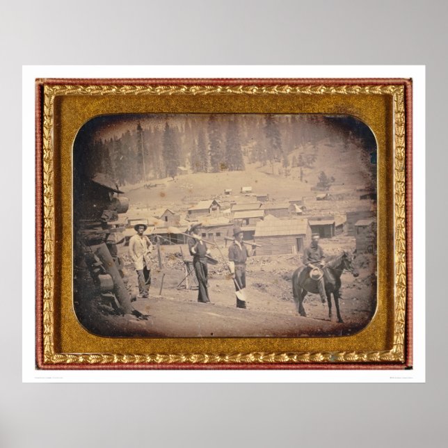 Aussicht auf die Stadt Volcano, Kalifornien (40214 Poster (Vorne)