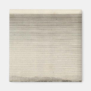 Aussicht auf die Stadt Washington im Jahr 1800 Magnet