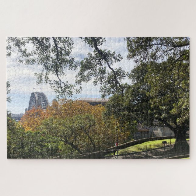 Aussicht auf die Sydney Brücke Puzzle (Horizontal)