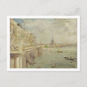 Aussicht auf die Terrasse des Somerset House und S Postkarte