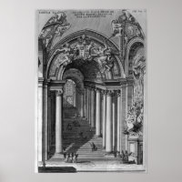 Aussicht auf die Treppe in der Scala Regia