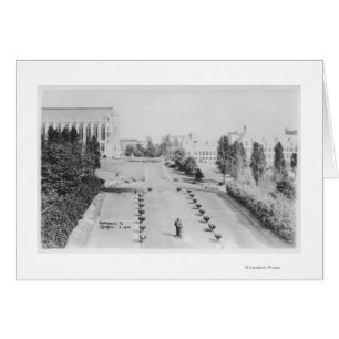 Aussicht auf die Universität WA Campus Eintritt