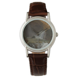 Aussicht auf die Wasserfälle von Tivoli (von Bidau Armbanduhr