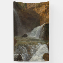 Aussicht auf die Wasserfälle von Tivoli (von Bidau Banner