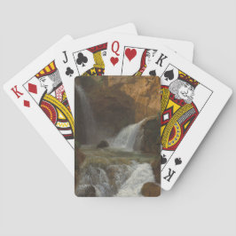 Aussicht auf die Wasserfälle von Tivoli (von Bidau Spielkarten