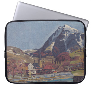 Aussicht auf Dolný Kubín von Arnold Peter Weisz Laptopschutzhülle
