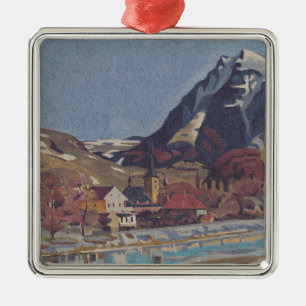 Aussicht auf Dolný Kubín von Arnold Peter Weisz Ornament Aus Metall