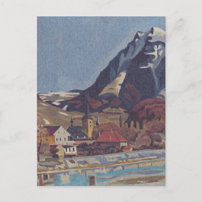 Aussicht auf Dolný Kubín von Arnold Peter Weisz Postkarte (Vorderseite)