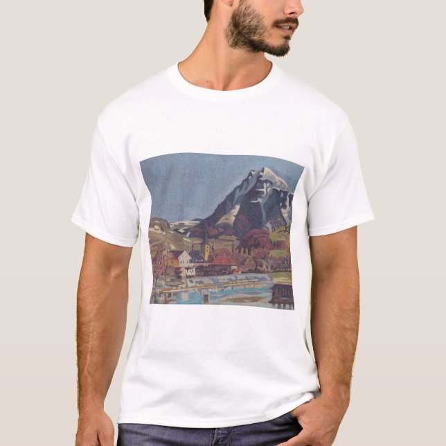 Aussicht auf Dolný Kubín von Arnold Peter Weisz T-Shirt (Vorderseite)