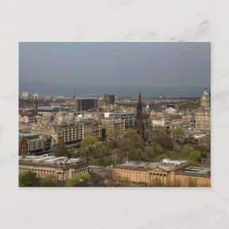 Aussicht auf Edinburgh Postkarte
