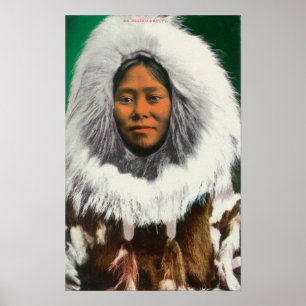 Aussicht auf eine Schönheit des Eskimo Poster