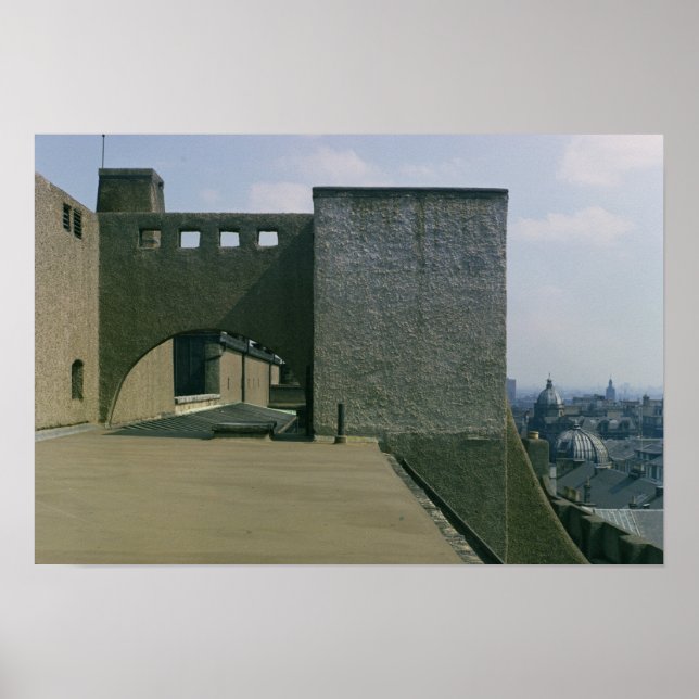 Aussicht auf einen Bogen aus dem Westen, erbaut 18 Poster (Vorne)