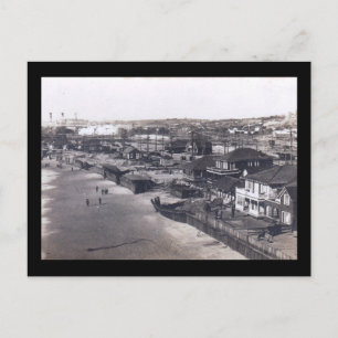 Aussicht auf El Segundo, Kalifornien 1912 Vintag Postkarte