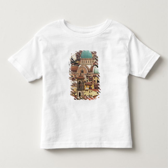 Aussicht auf Florenz, Italien von der Piazza Kleinkind T-shirt (Vorderseite)