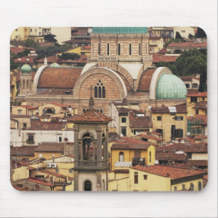 Aussicht auf Florenz, Italien von der Piazza Mousepad