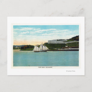 Aussicht auf Fort Knox Postkarte