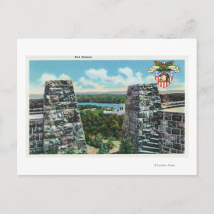 Aussicht auf Fort Putnam Postkarte