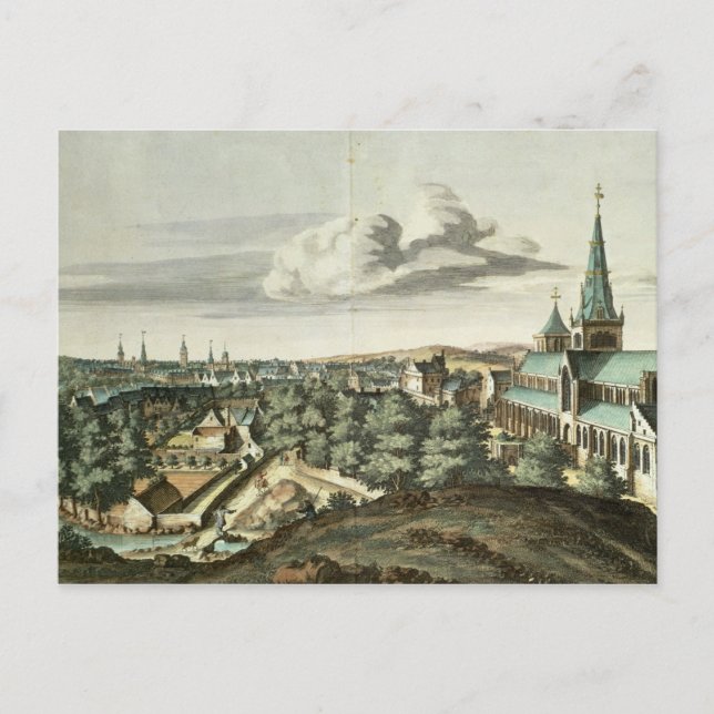 Aussicht auf Glasgow Postkarte (Vorderseite)