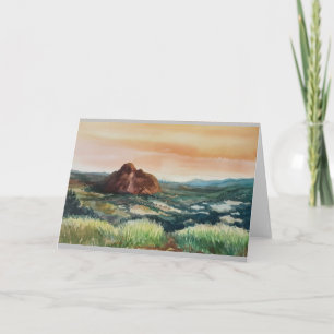 Aussicht auf Glasshouse Mountains Ankündigung