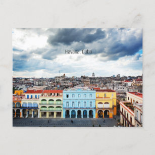 Aussicht auf Havanna, Kuba Postkarte