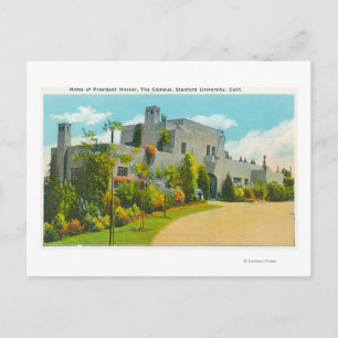 Aussicht auf Hoover Zuhause, Stanford U Campus Postkarte