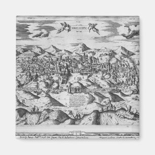Aussicht auf Jerusalem, 1570 ? Magnet